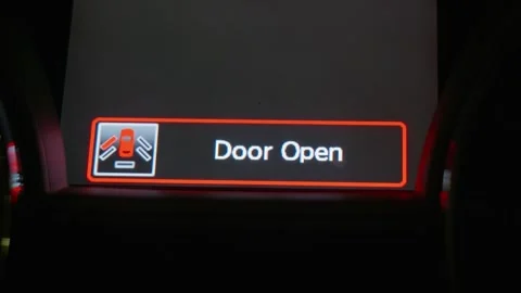 No key detected warning message notification light Stock Footage 346803367