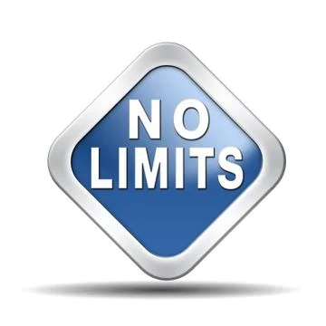 No limits Stock Illustration