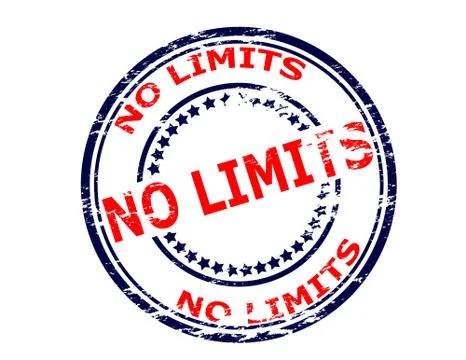 No limits Stock Illustration
