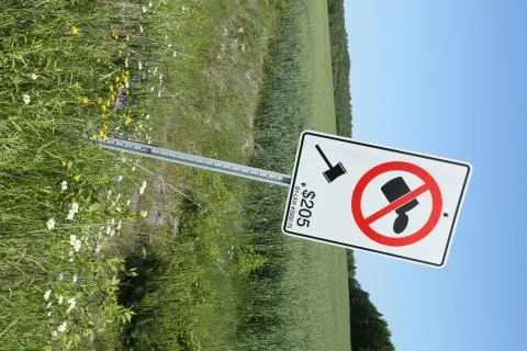 No littering Stock Photos