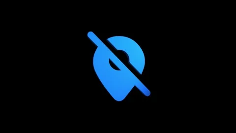 No location 3d pin map rotating animation spinning in background Stock Footage 313492486