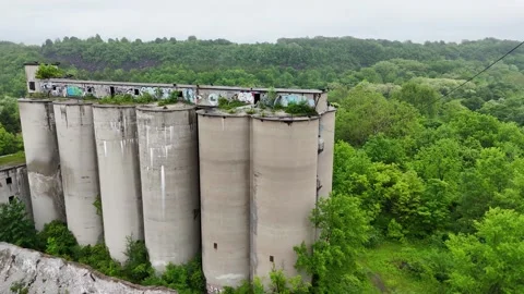 No Longer in Operation - Syracuse, NY Stock Footage 336343975