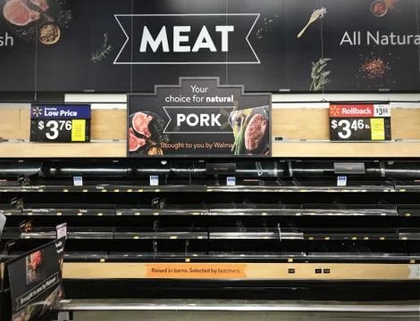 No Meat 2020 Stock Photos