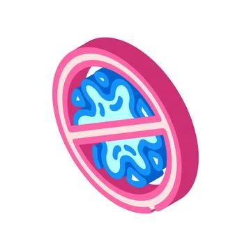 No mess design isometric icon vector illustration Stock Illustration