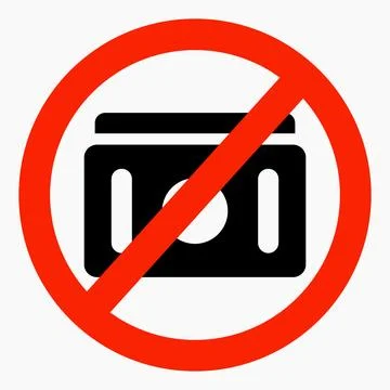 No money. Stock Illustration