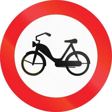 No Mopeds in Austria 스톡 일러스트