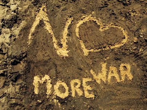 No More War Foto stock