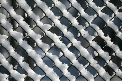 No obstacles for the winter Foto stock