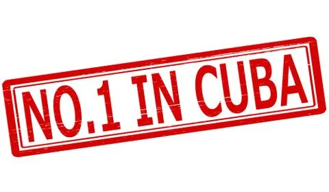 No one in Cuba Stock Illustration