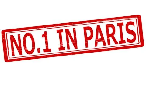 No one in Paris Illustrazione stock