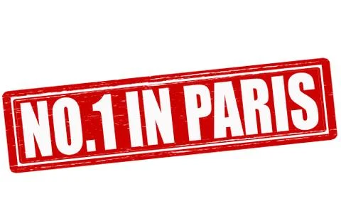 No one in Paris Stock-Illustration