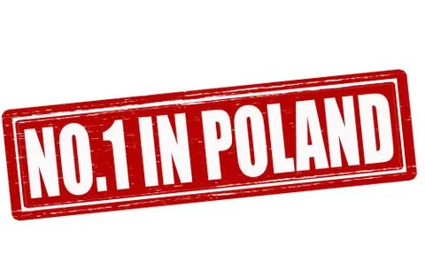 No one in Poland Stock Illustration