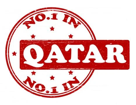 No one in Quatar Stock Illustration