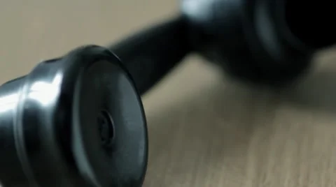 No-one there on old fashioned telephone 스톡 동영상 5163373