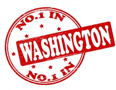 No one in Washington Stock Illustration