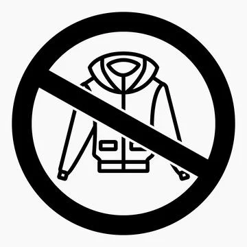 No outerwear Stock Illustration