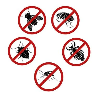 No parasites Stock Illustration