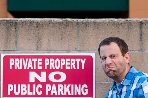 No Parking! Stock Photos