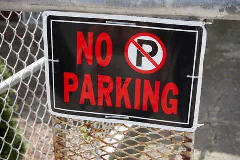 No Parking Stock Photos