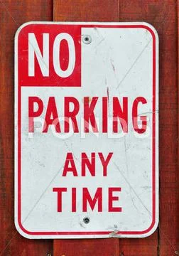 No parking sign Stock Photos