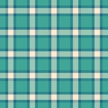 No people background pattern tartan, linen textile vector texture. Loft fab.. Stock Illustration