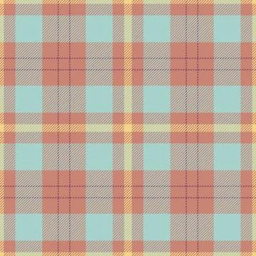 No people tartan pattern check, hotel textile seamless background. Winter v.. Illustrazione stock