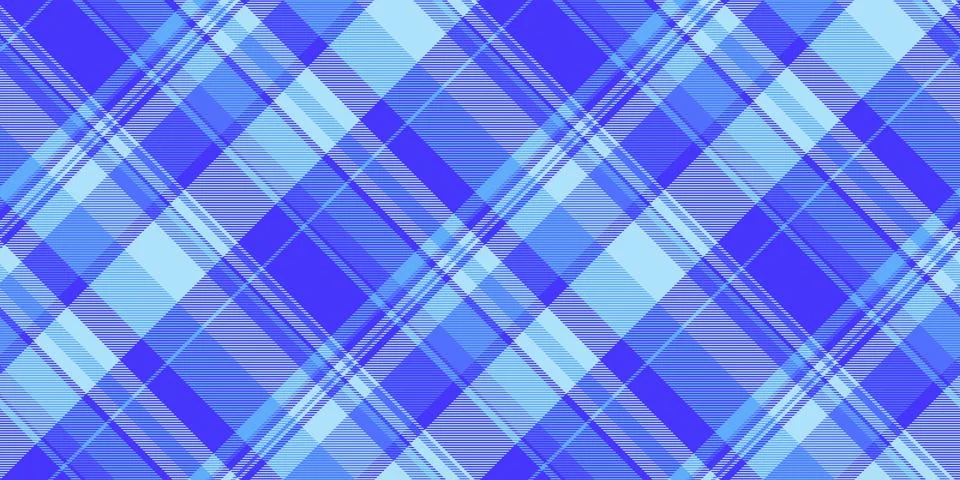No people vector fabric pattern, infinity plaid seamless tartan. Minimalist.. Stock Illustration