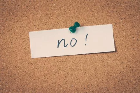No! Stock Photos