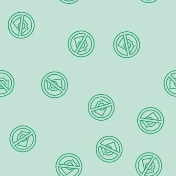 No photos line seamless pattern イラスト素材