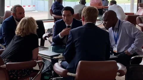 No progress towards a global plastic treaty after two days of negotiations in Ge Video stock 314400519