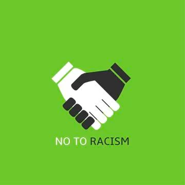 No to racism Stock Illustration