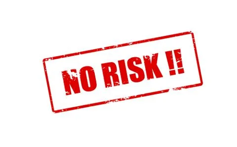 No risk Stock Illustration