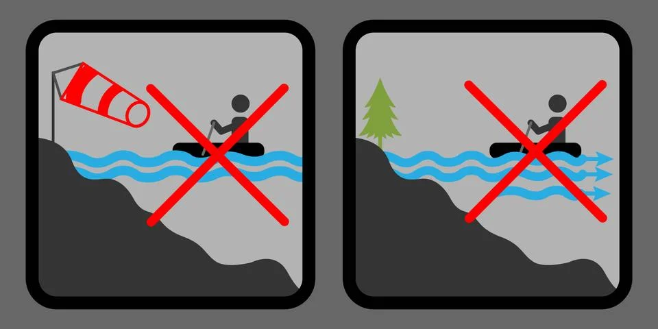 No sailboat Stock Illustration
