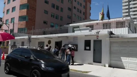 "No second-class Spaniards": Ecuador rejects restrictions on overseas voting, Qu Stock Footage 344995832