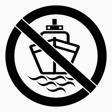 No ships. Stock Illustration