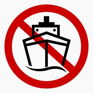 No ships. Stock Illustration