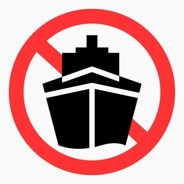 No ships. Stock Illustration