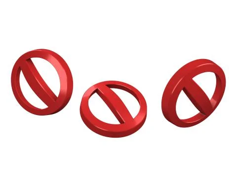 No sign Illustrazione stock