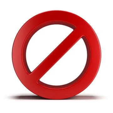 No sign Stock Illustration