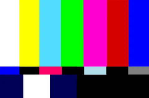 No signal broken image Illustrazione stock