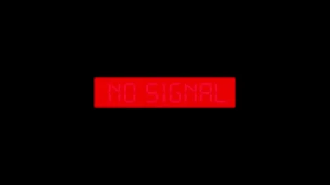 No signal icon representing network loss, connection failure, or offline st.. Stock-Footage 333057962