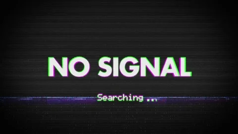 No Signal Loop A 10 Sec Stock Footage 157499209