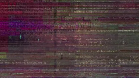 No signal. System error. VHS Analog Abst... | Stock Video | Pond5