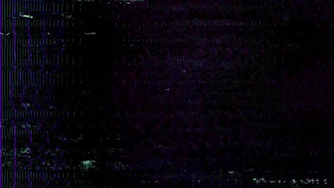 No signal. System error. VHS Analog Abstract Digital Animation. Error Video.. Vidéo 242612966