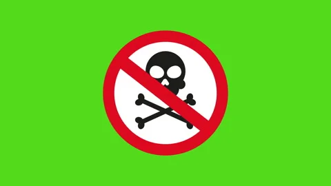 No skull  - animation Stock Footage 230900577