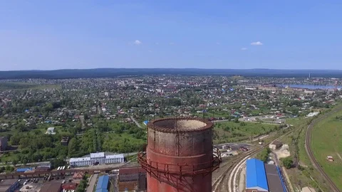 No smoke comes from the chimney. Stock Footage 129484584