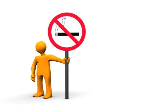 No smoking area Stock Illustration
