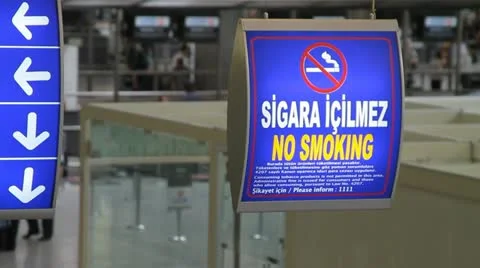 No smoking - HD Stock Footage 22090825