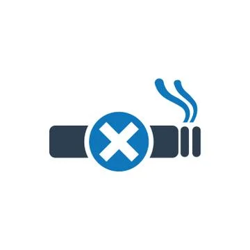 No Smoking Icon Stock Illustration
