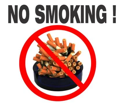 No smoking! Stock Illustration